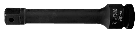 Extensión con cuadradillo de 1/2" y acabado fosfatado, 125 mm Bahco K8160D-2