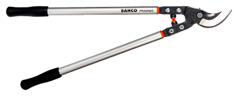 Tijeras de podar de dos manos de corte deslizante de 50 mm para uso profesional con mango de aluminio de 800 mm Bahco P19-80-F