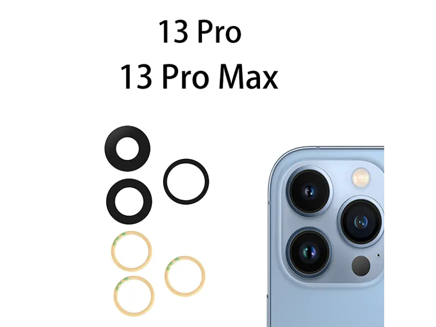Lentes Camara iPhone 13pro / 13por max Set x3 1