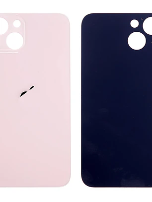 iPhone 13  Vidrio Tapa Trasera Back Glass Rosa / Pink 