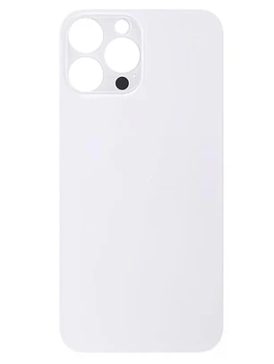 iPhone 13 Pro Max  Vidrio Tapa Trasera Back Glass Plata / Silver 