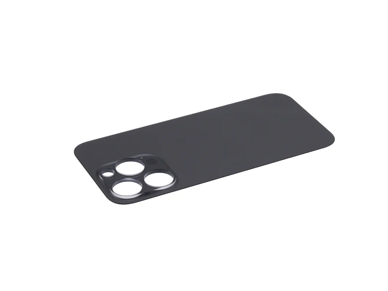 iPhone 14 Pro Vidrio Tapa Trasera Back Glass Negro Espacial / Black Space 1