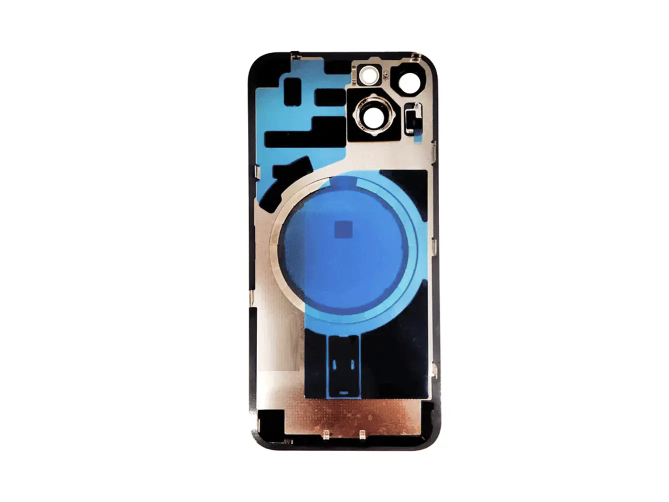 iPhone 14  Vidrio Tapa Trasera Back Glass / Purpura / Purple / Completa con Lamina y Magneto NFC 2