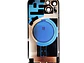 iPhone 14  Vidrio Tapa Trasera Back Glass / Purpura / Purple / Completa con Lamina y Magneto NFC - Miniatura 2