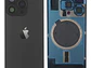 iPhone 16 Pro  Vidrio Tapa Trasera Back Glass / Negro Titanio / Black Titanium / Completa con Lamina y Magneto NFC - Miniatura 1