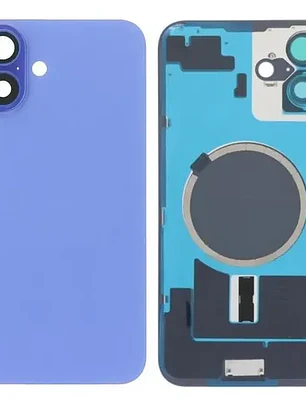 iPhone 16  Vidrio Tapa Trasera Back Glass / Completa con Lamina y Magneto NFC