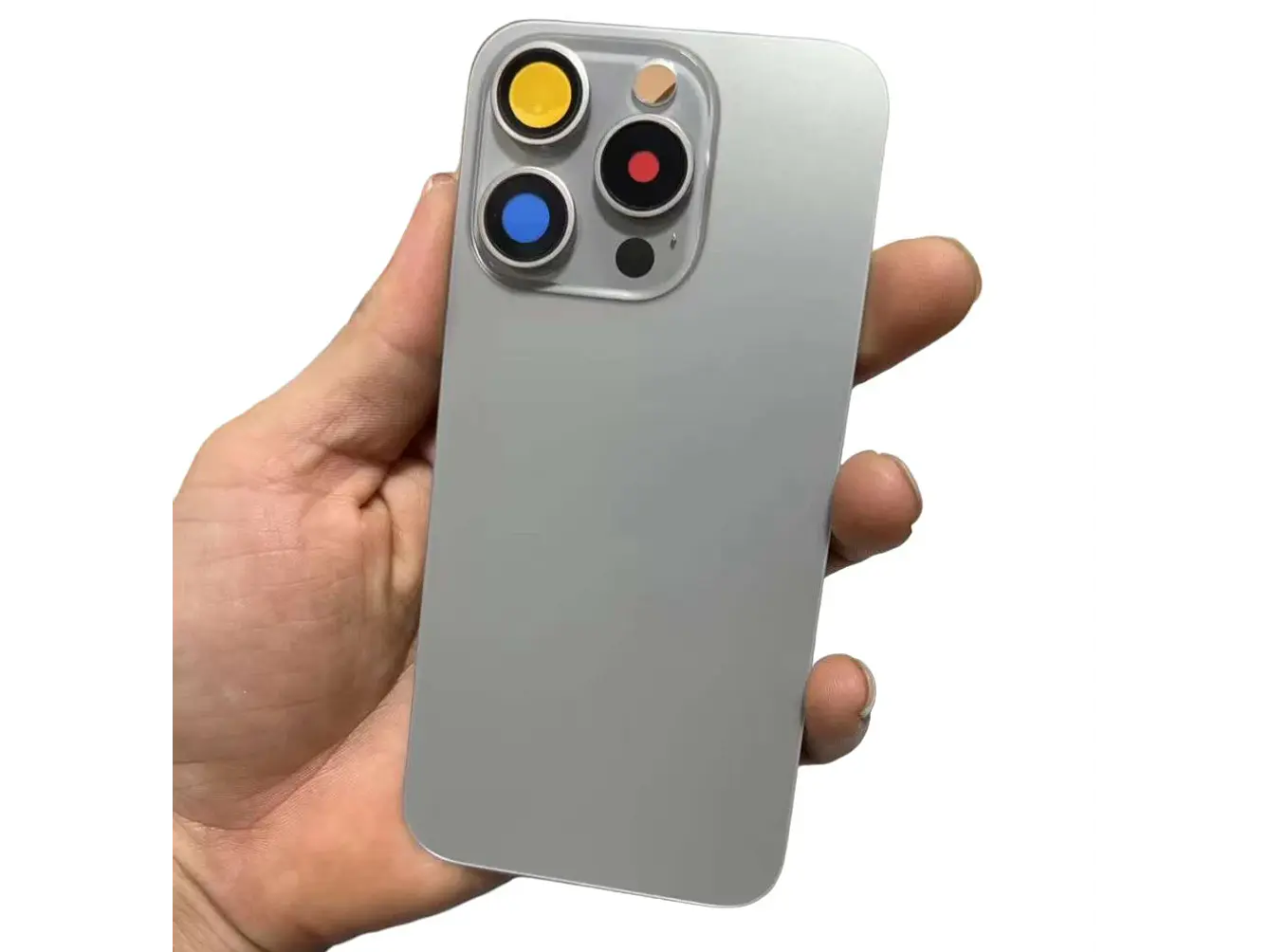 iPhone 15 Pro Max Vidrio Tapa Trasera 3