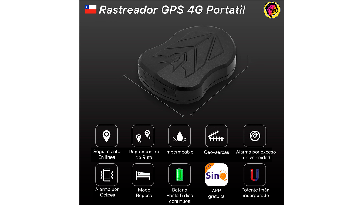 Rastreador Gps 4G Portatil 1