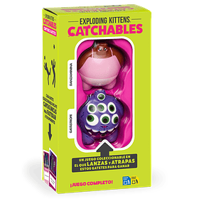 Exploding Kittens Catchables 2-Pack Danzaminina y Catástrofe