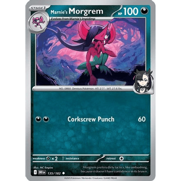 Marnie's Morgrem 135/182