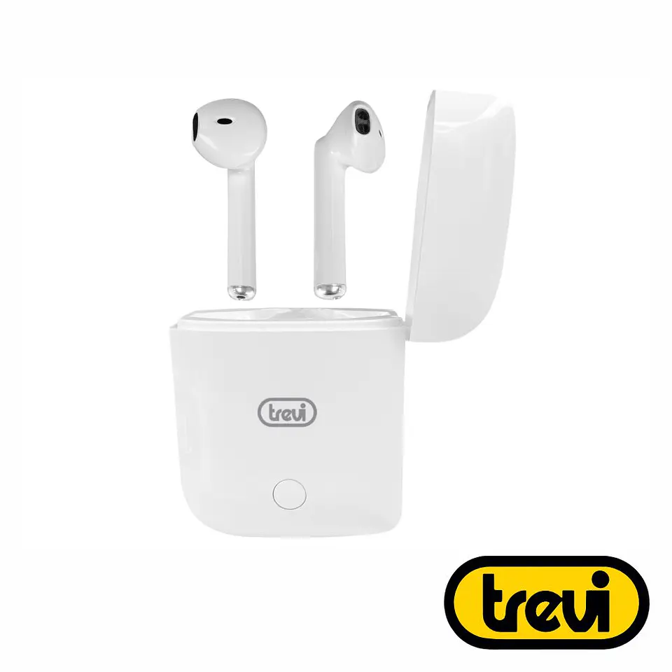 Auriculares Earbuds Bluetooth 5.1 TWS Branco TREVI 1