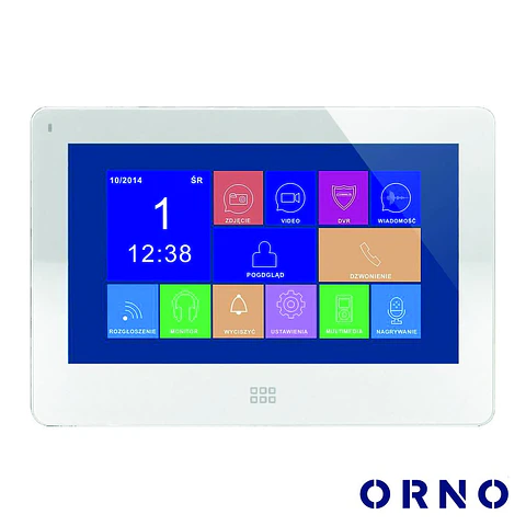 Intercomunicador C/ Ecrã 7" Branco ORNO