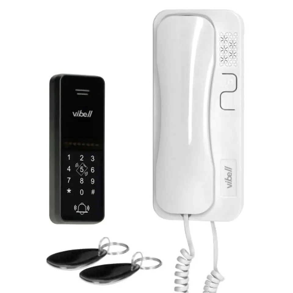 Campainha C/ Intercomunicador E Sensor RFID VIBELL 1