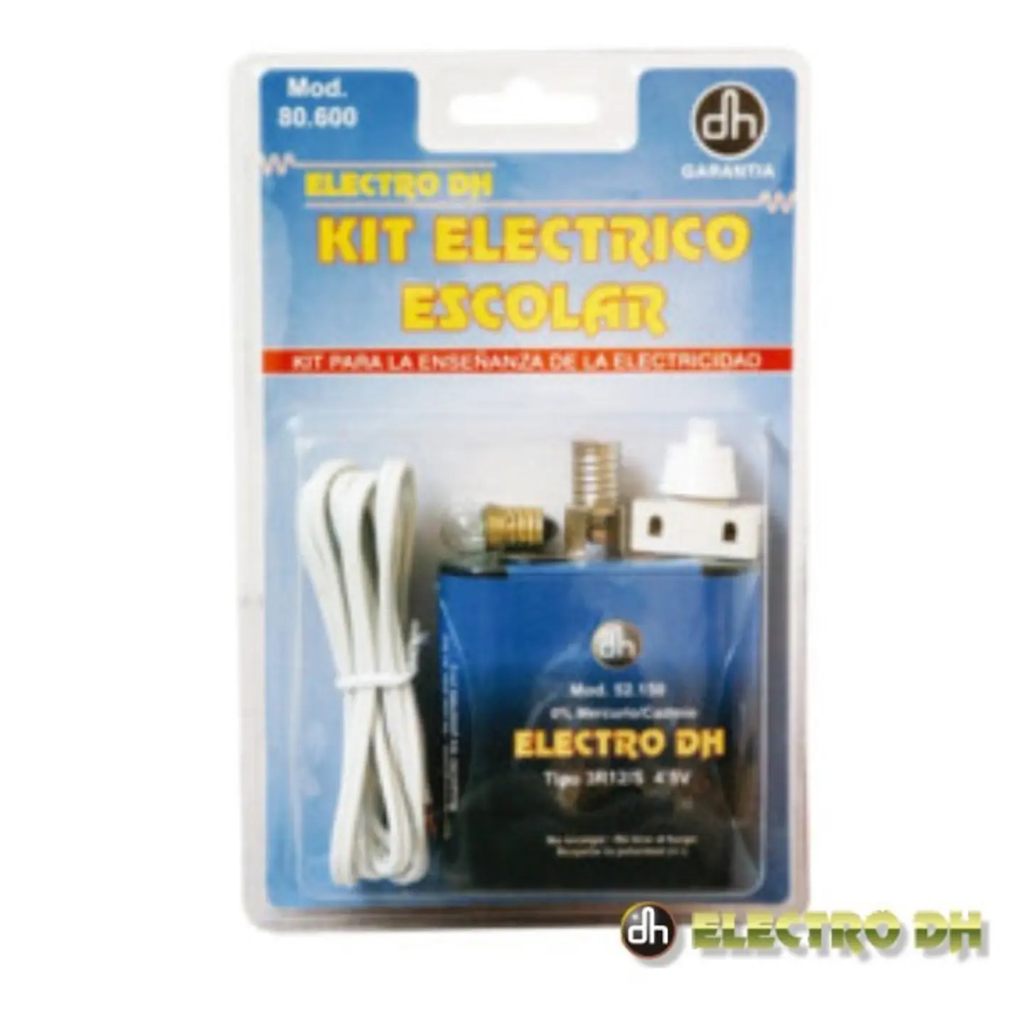 KIT DIDÁTICO ELÉCTRICO EDH 1