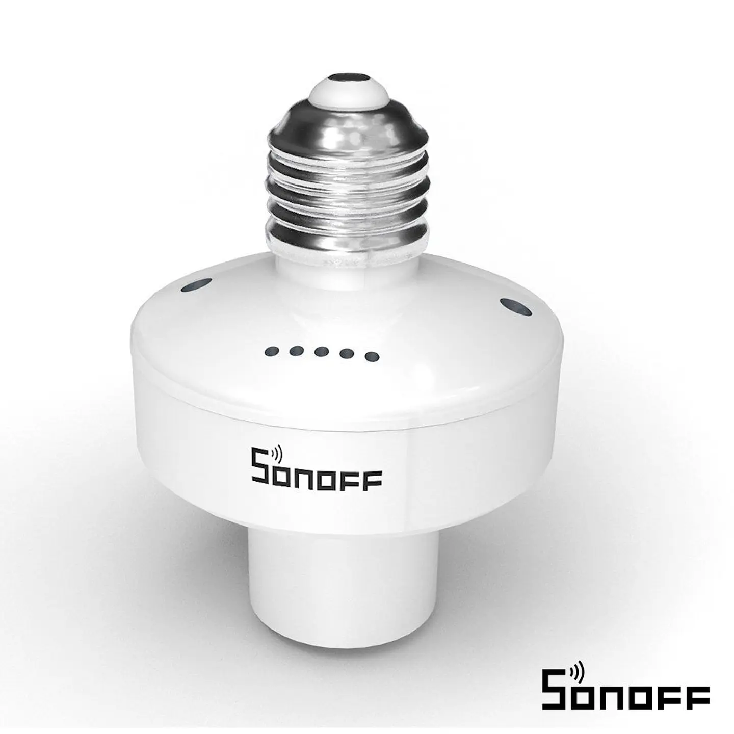Suporte Para Lâmpada E27 Branco S/ Fios SONOFF 1