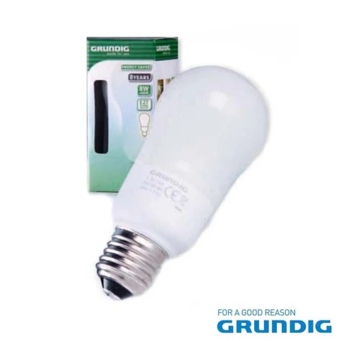 LÂMPADA E27 5W=25W 230V ECO 200LM 2700K GRUNDIG
