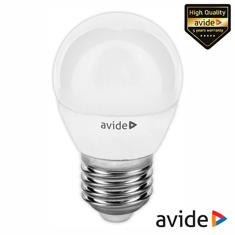 Lâmpada LED E27 GLOBO 7W 230V 3000K 240lm Value Range AVIDE
