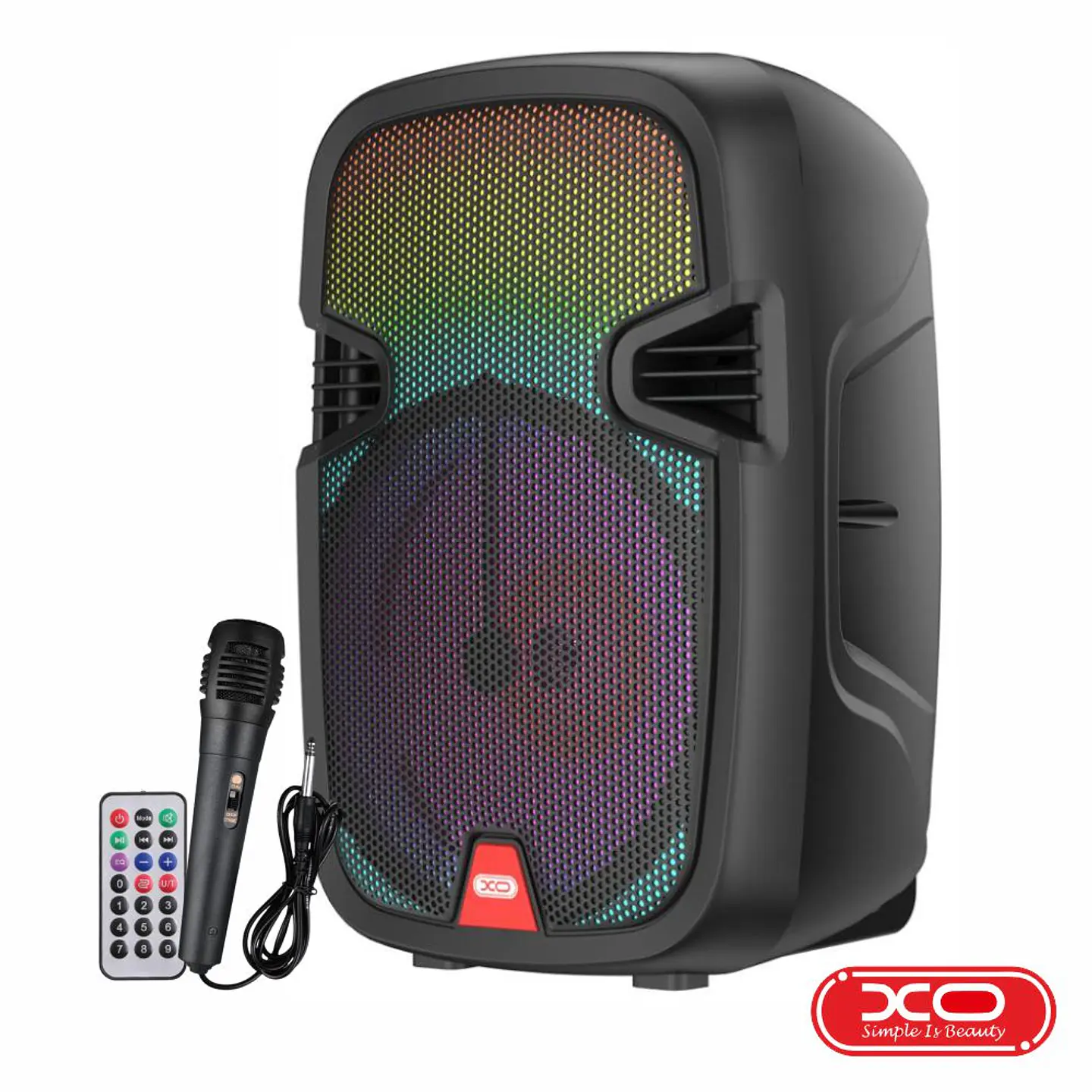 Coluna Amplificada 10W USB/BT/SD/FM/MIC TWS XO 1