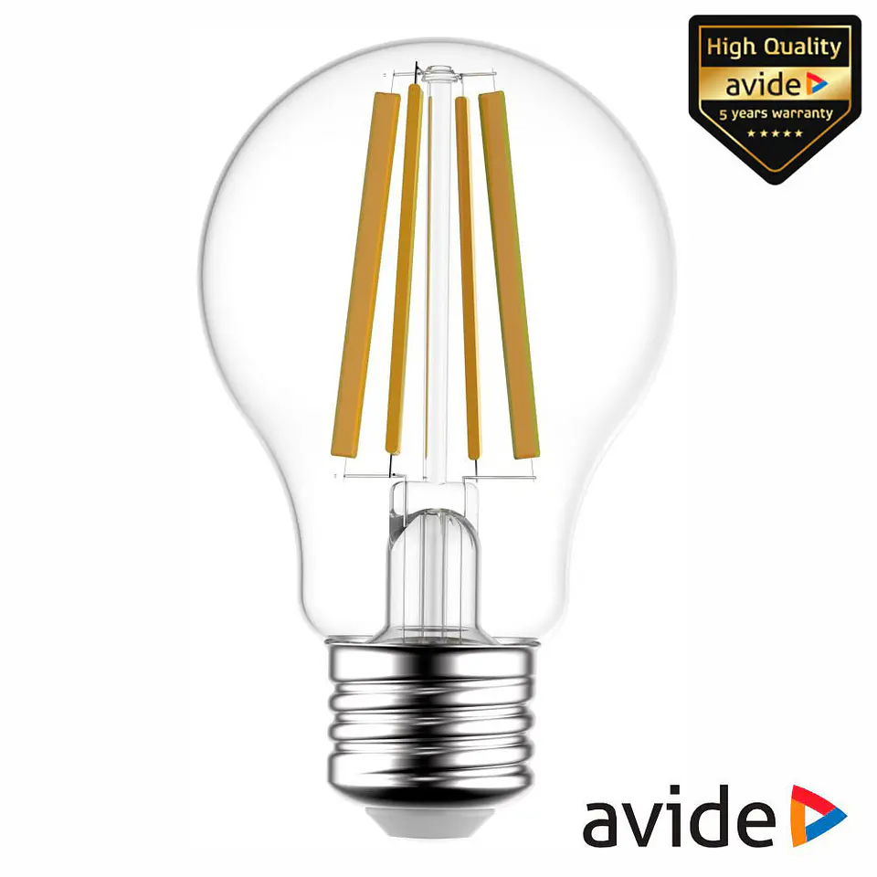 Lâmpada LED E27 Globo Filamento 8.5W 230V 2700K 1055lm AVIDE 1