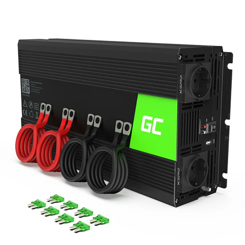 Conversor 24V-230V 3000W Onda Pura GREEN CELL