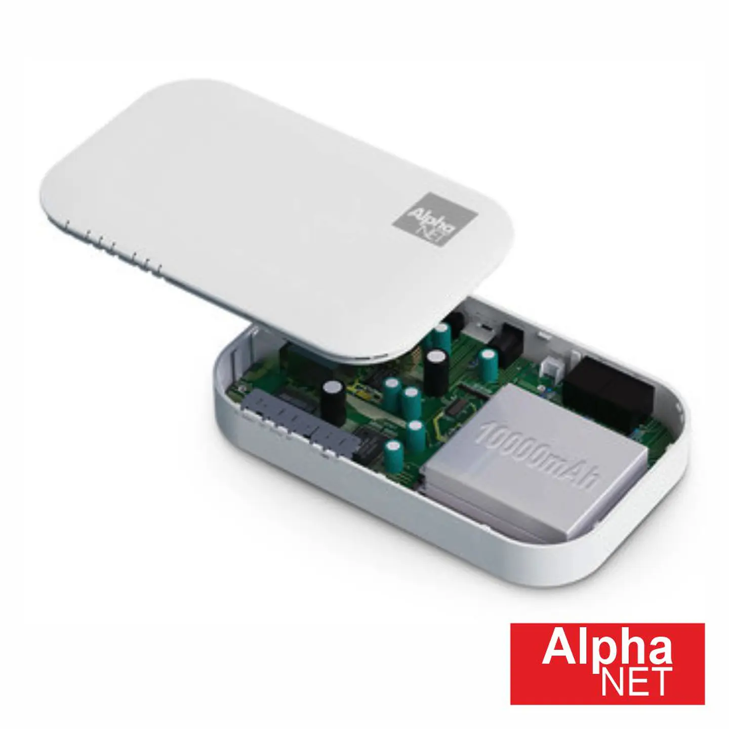 Mini UPS 18W 1.5A 5/9/12V / POE 0.5A 24V 10000mAh ALPHANET 1