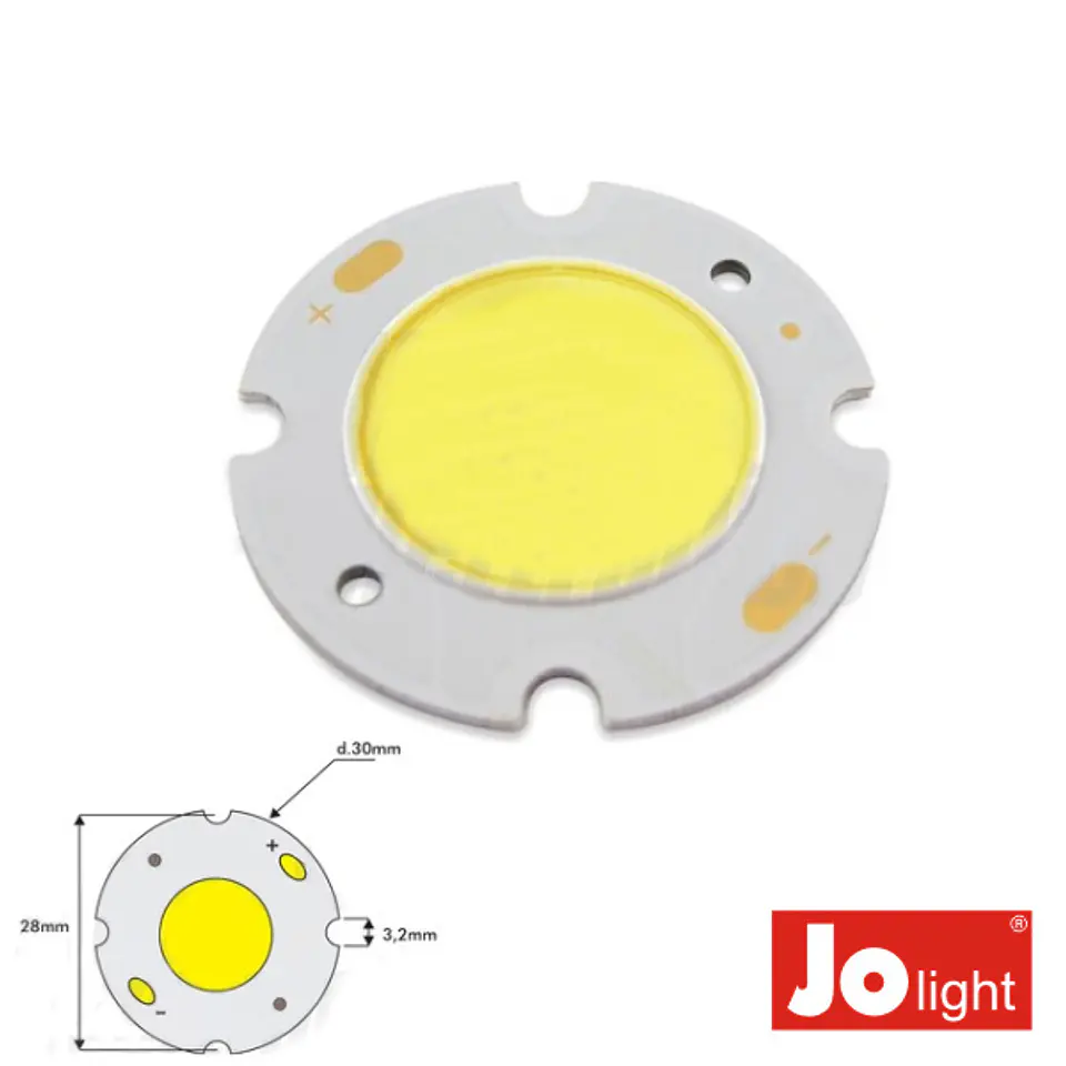 LED ARRAY ALTO BRILHO 40W BRANCO FRIO JOLIGHT 1