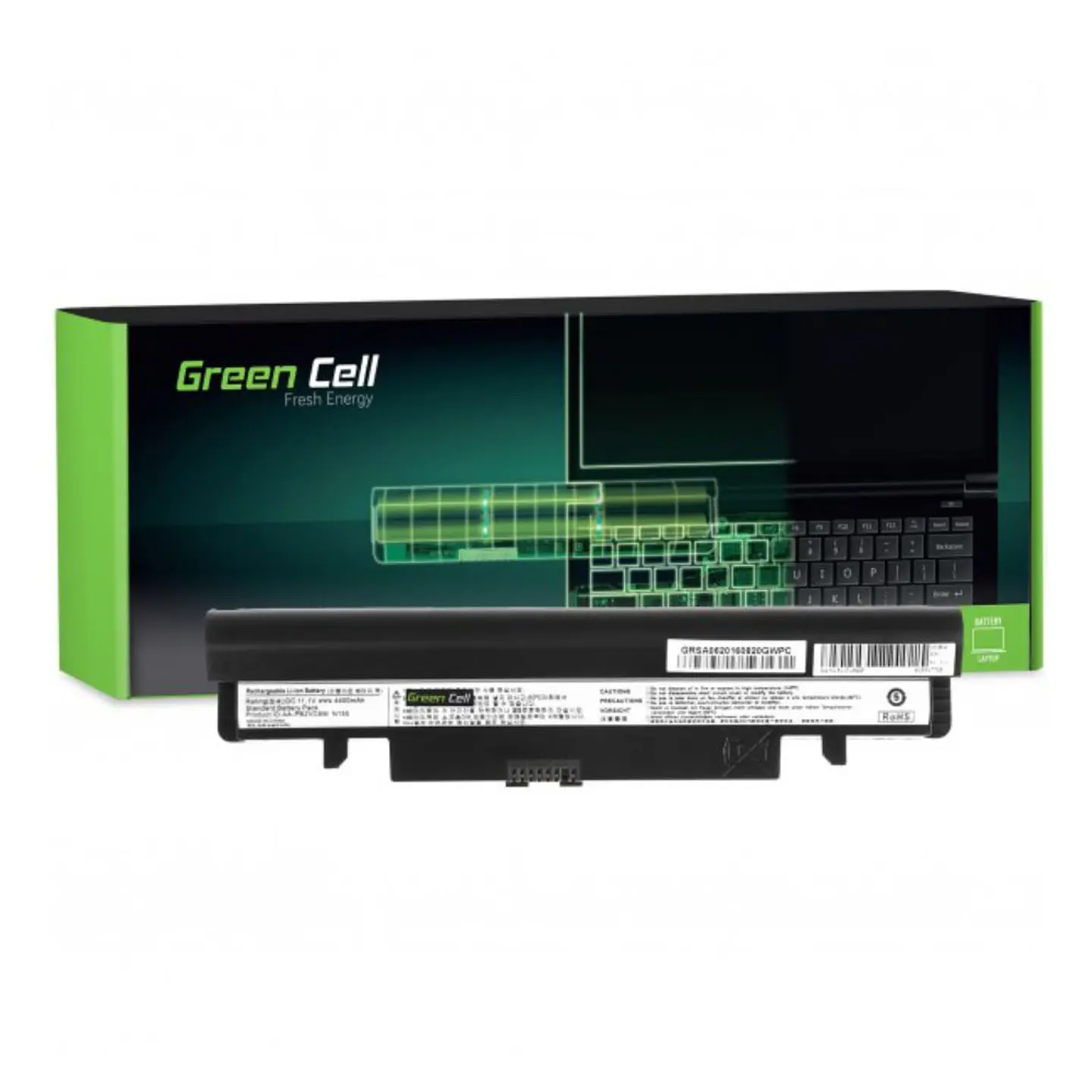Bateria P/ Portátil Samsung 4400mAh 11.1V GREEN CELL 1
