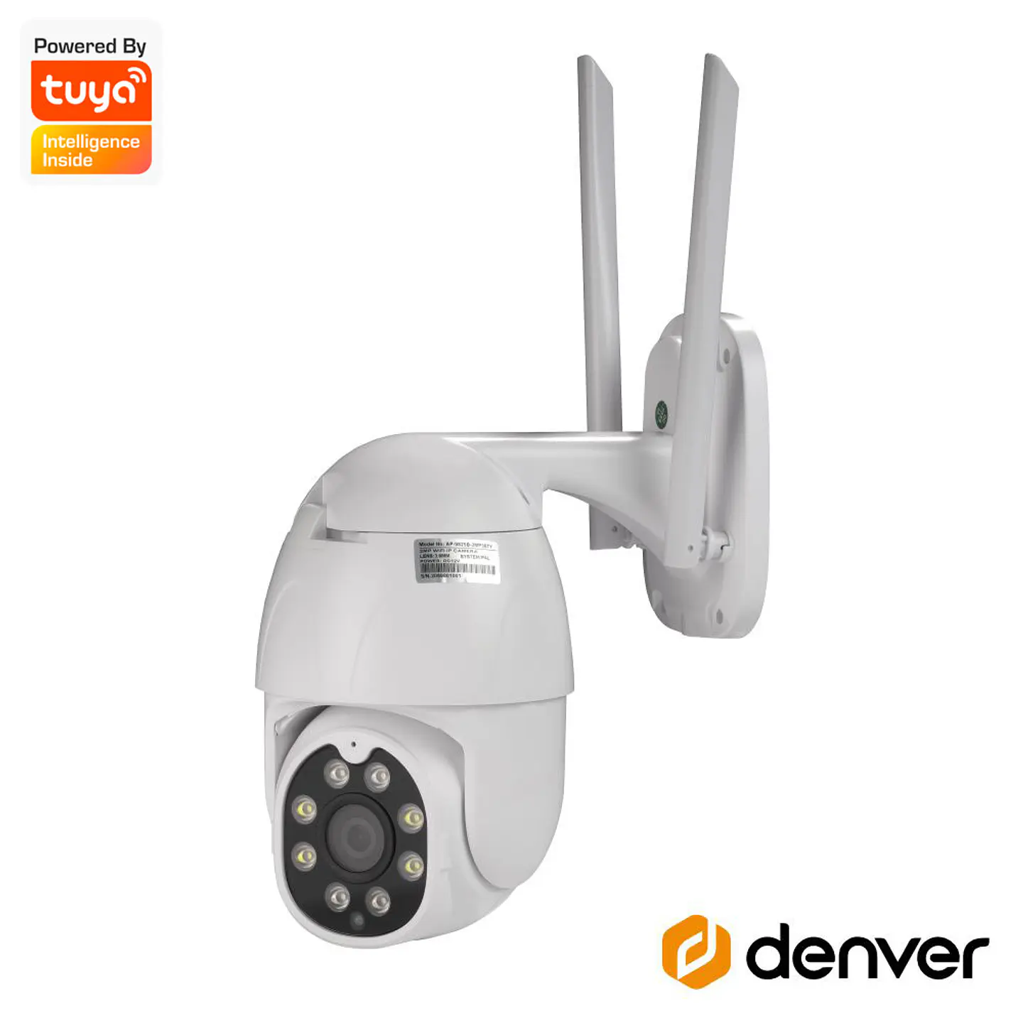 Câmara Vigilância IP 1080p Wifi Tuya DENVER 1