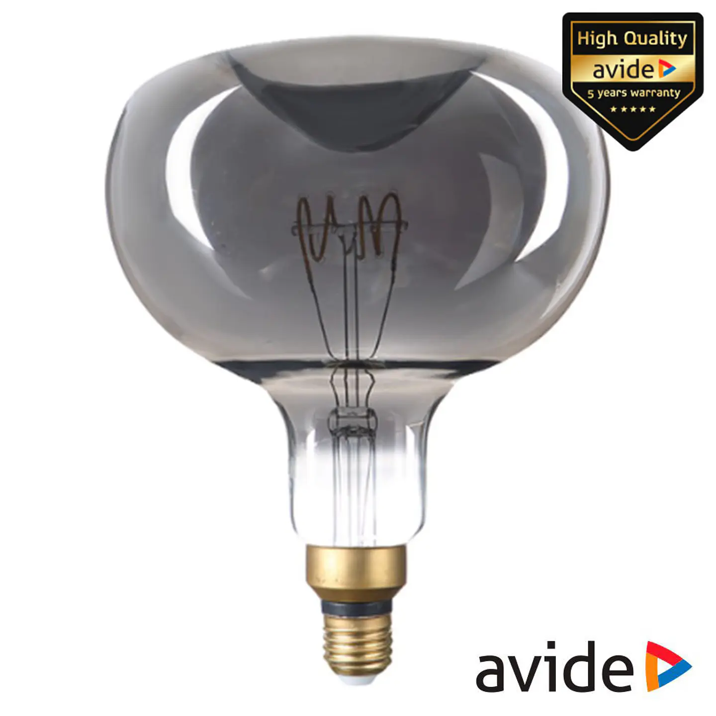Lâmpada E27 6W 230V Filamento 2400K 150lm Smoky AVIDE 1