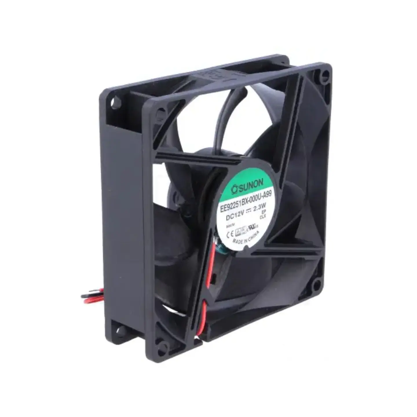 Ventoinha 12VDC 92x92x25mm 2 Fios EE92251BX-000U-A99 SUNON 1