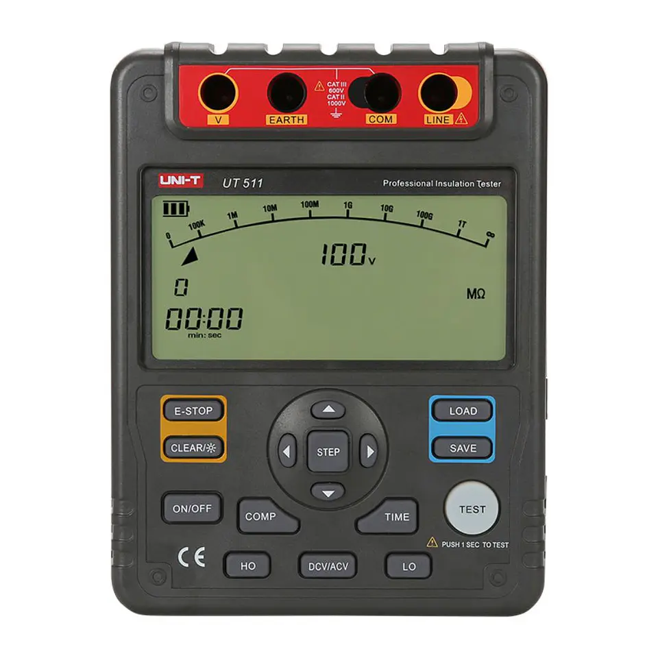 Medidor de Resistência de Isolamento UNI-T 1