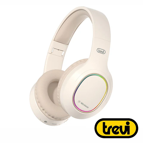 Auscultadores Bluetooth 5.3 S/ Fios Stereo RGB TREVI