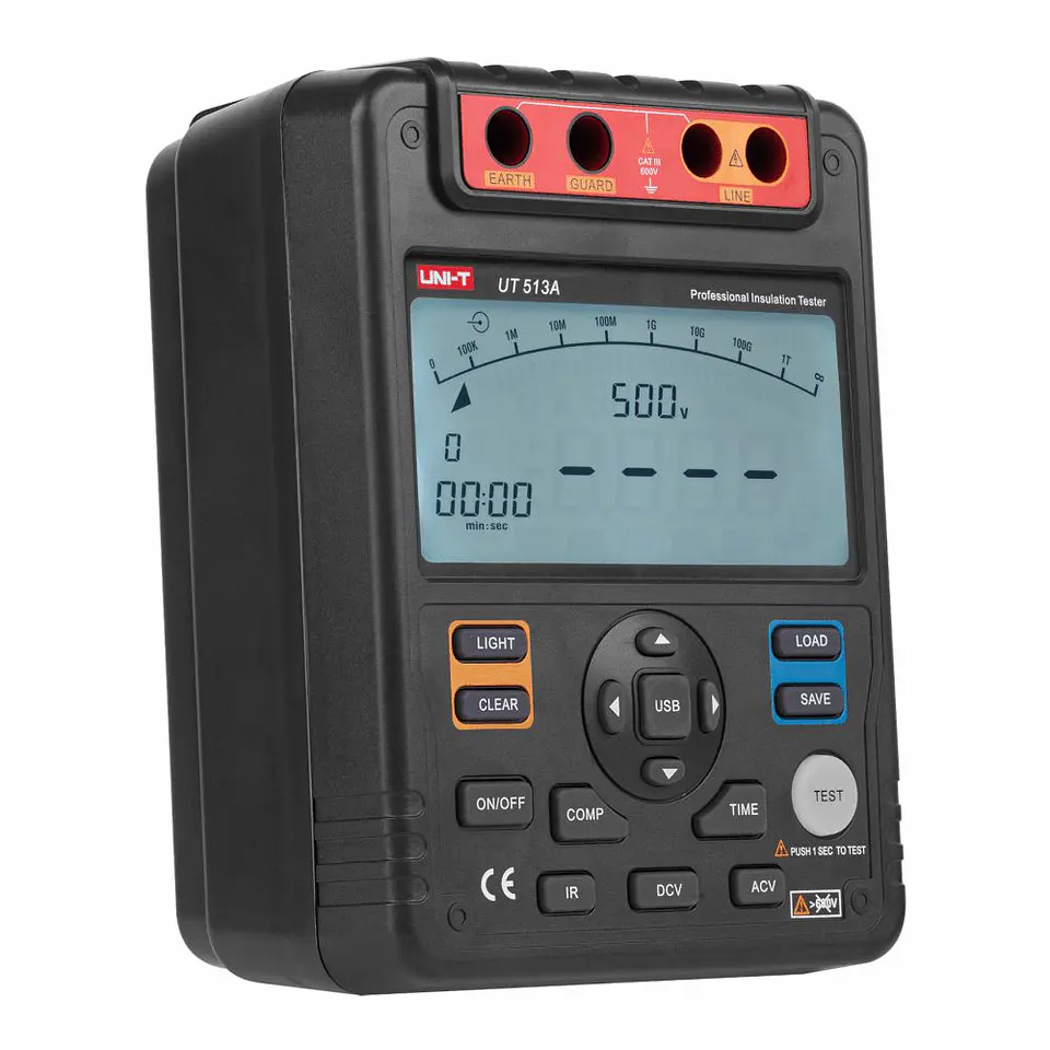 Medidor de Resistência de Isolamento UNI-T 1