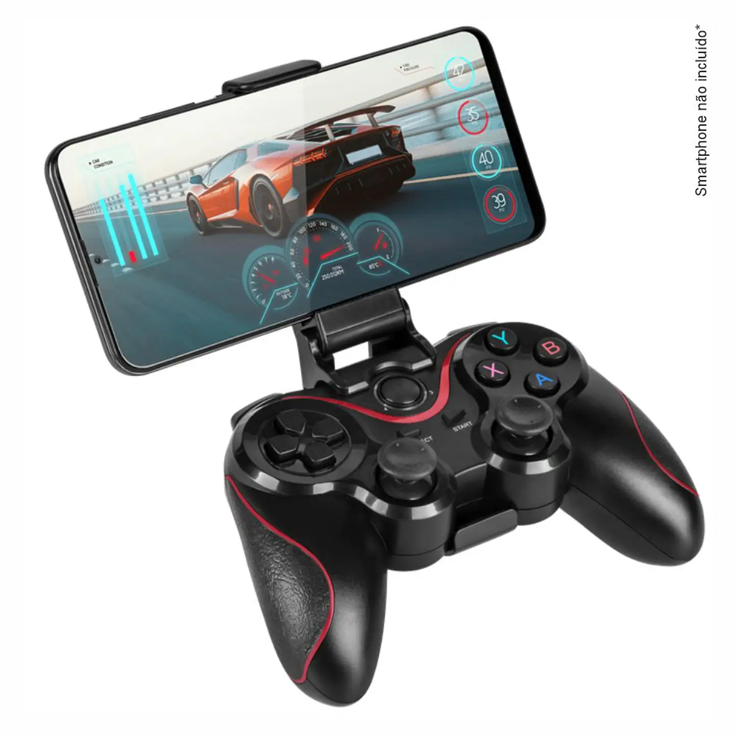 Comando C/ Suporte P/ Smartphone 1