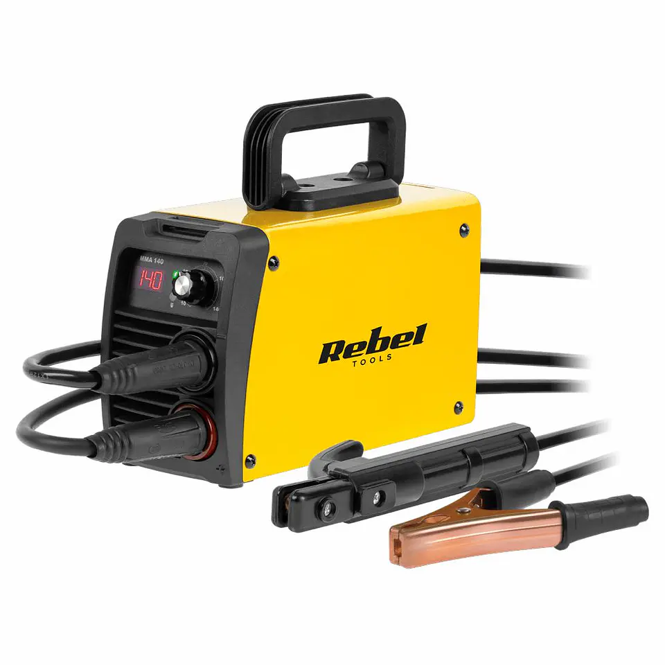 Máquina de Soldar Inverter MMA 4.1KW 140Ah REBEL 1