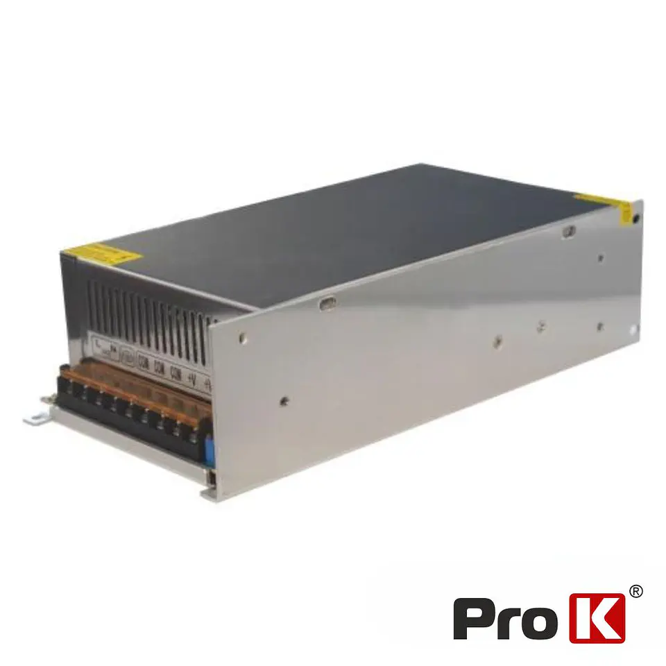 Fonte de Alimentação Industrial 24V 500W 20.8A PROK 1