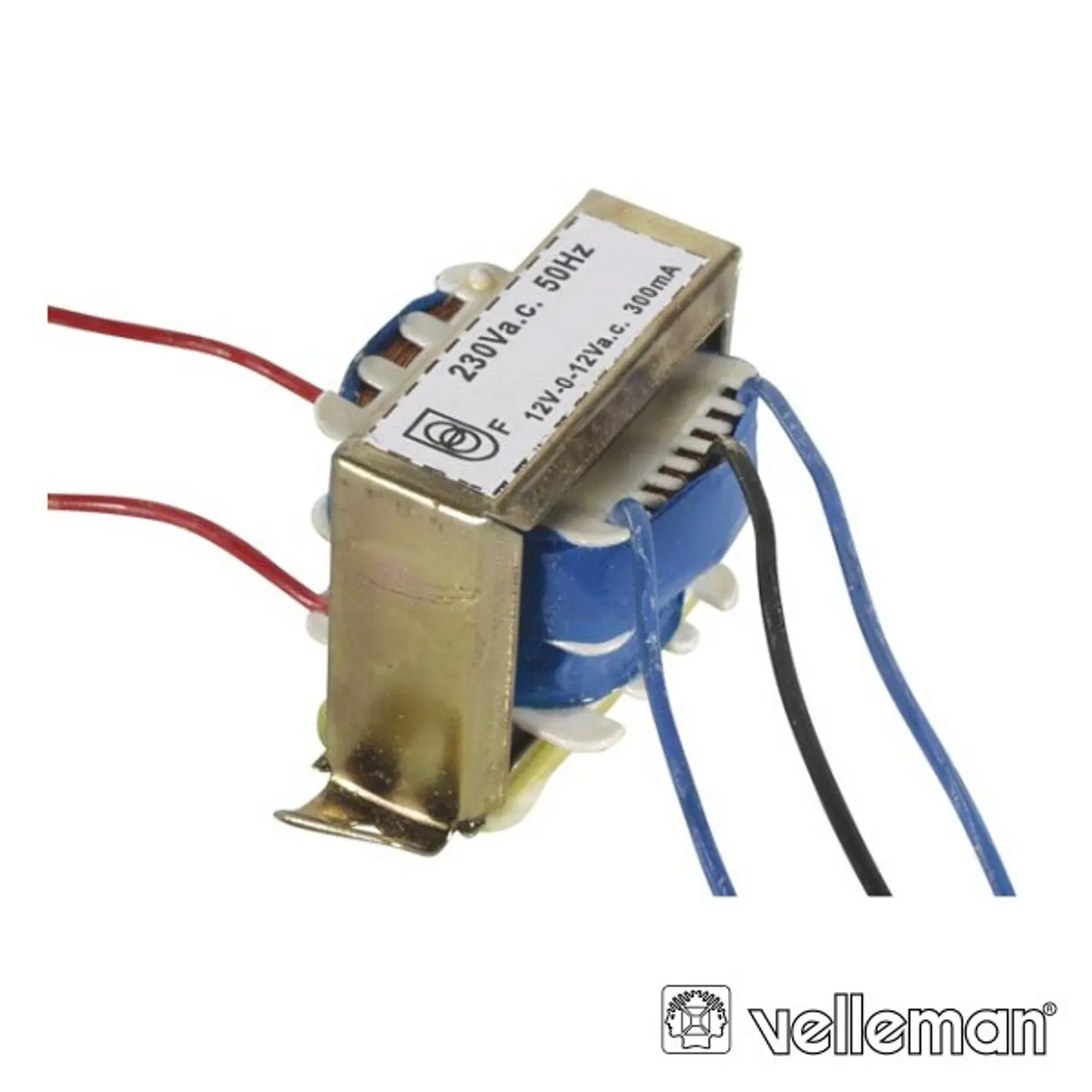 TRANSFORMADOR 7.2VA 2X12V VELLEMAN 1