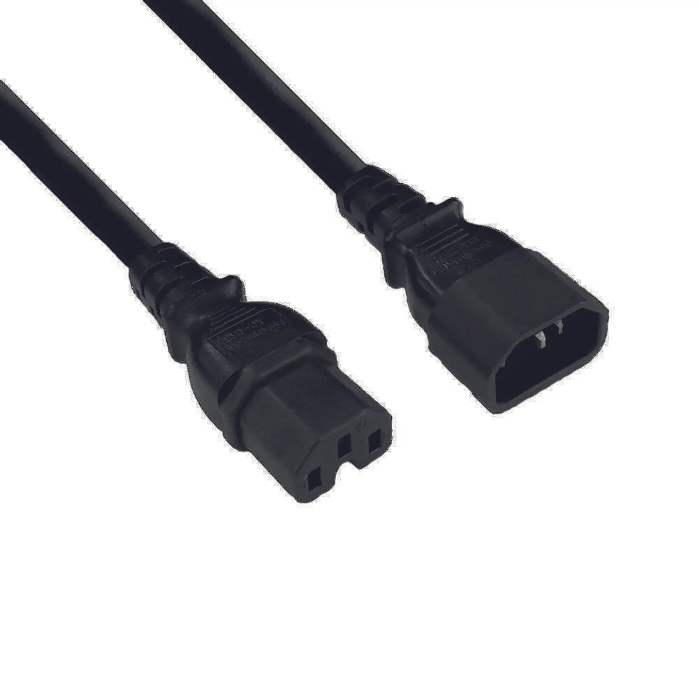 Cabo Alimentação IEC C14 Macho / C15 Fêmea 14AWG 3m 1