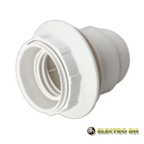 CASQUILHO P/ LÂMPADA E14 BRANCO EDH