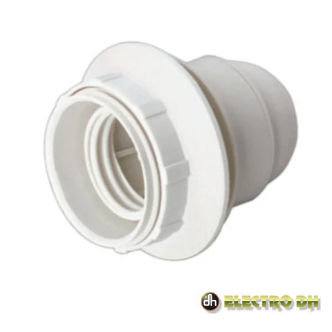 CASQUILHO P/ LÂMPADA E27 BRANCO EDH