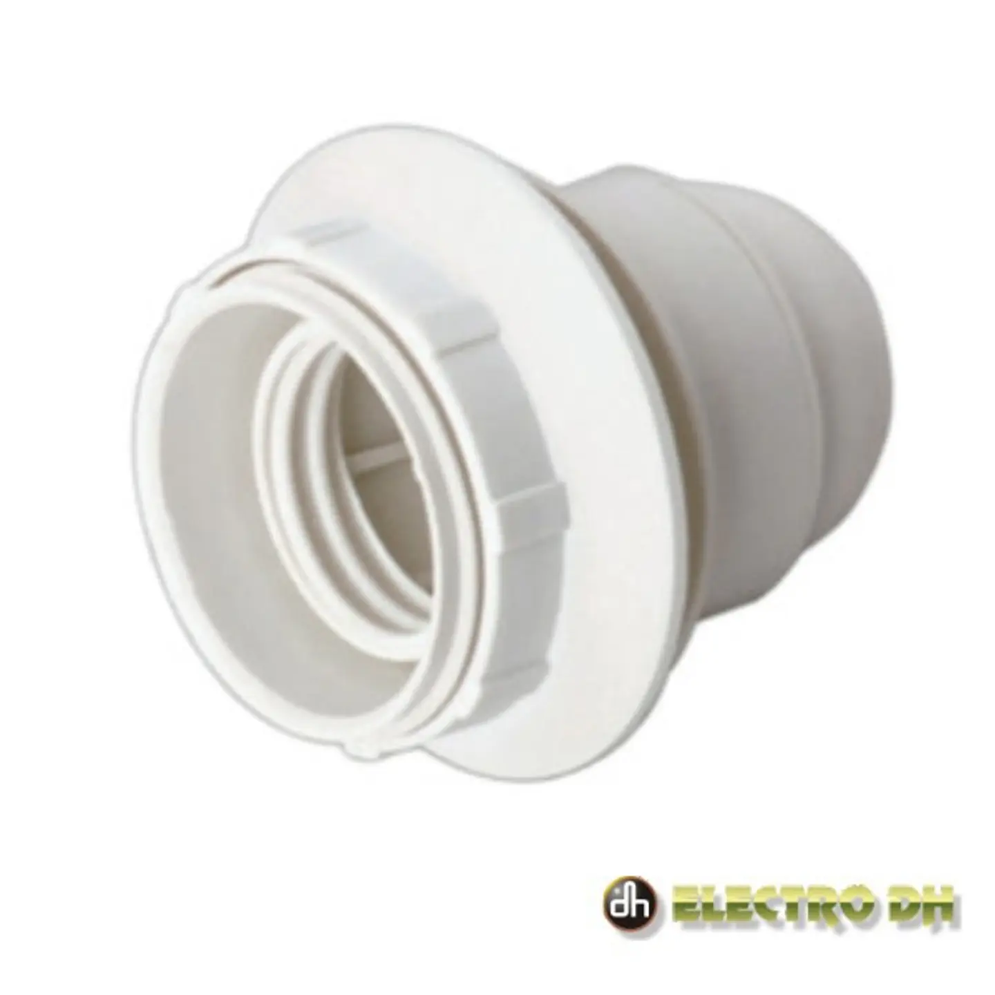 CASQUILHO P/ LÂMPADA E27 BRANCO EDH 1