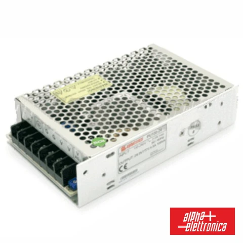 FONTE DE ALIMENTAÇÃO INDUSTRIAL 24V 100W 4.5A ALPHA
