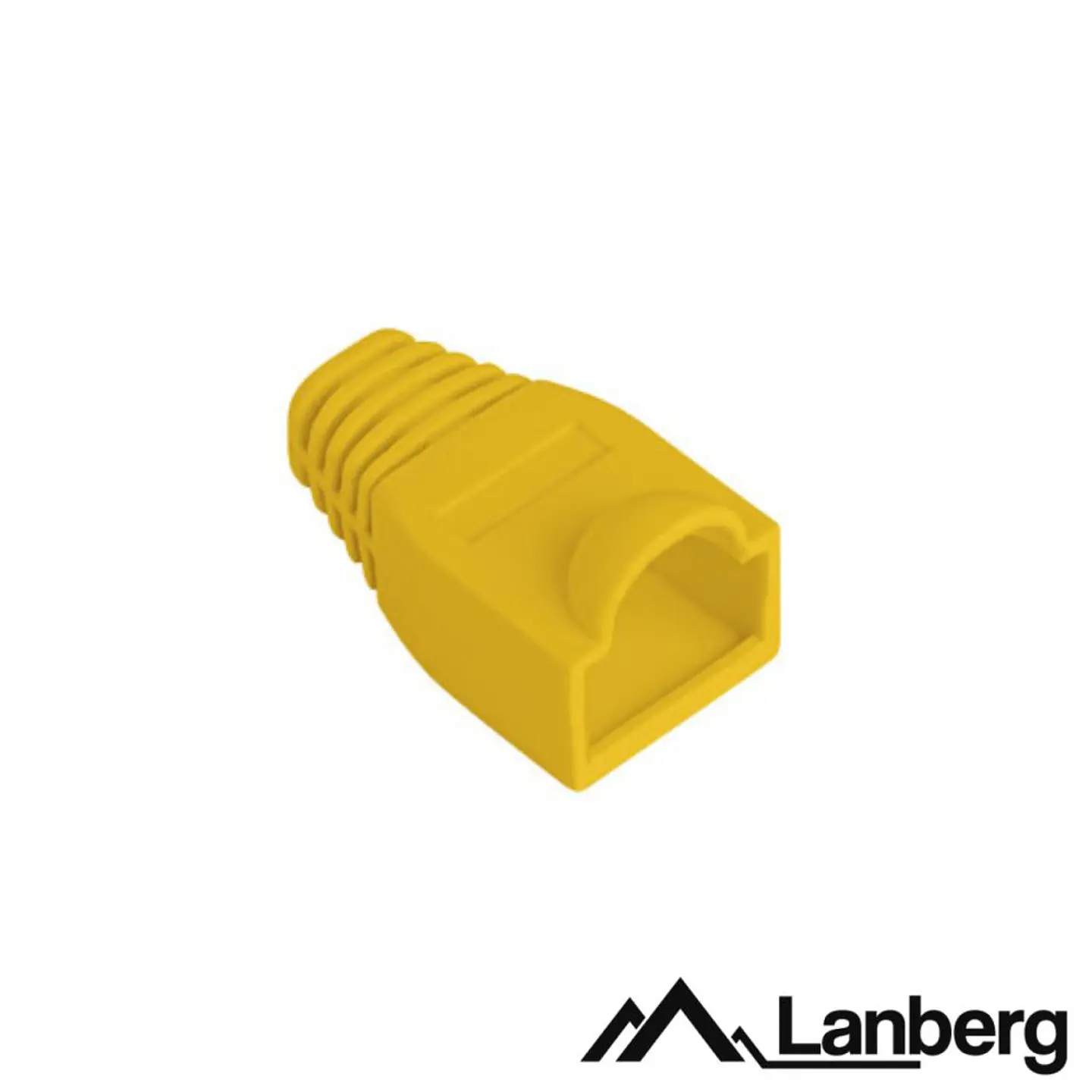 Capa Protectora P/ Conector RJ45 x100 Amarelo LANBERG 1