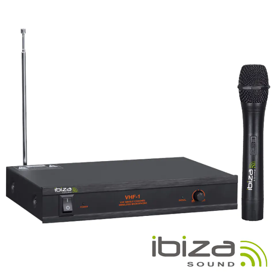 CENTRAL MICROFONE S/ FIOS 1 CANAL VHF 203.5MHz IBIZA 1