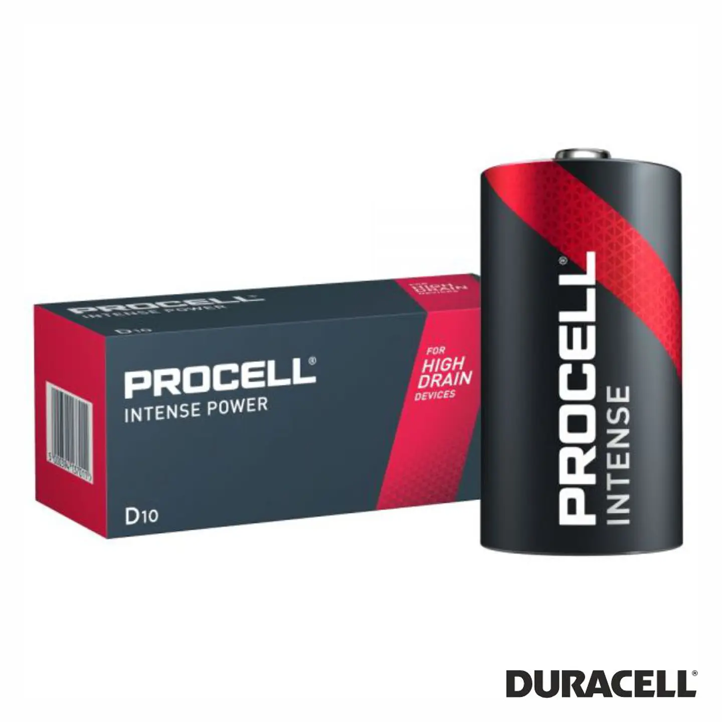 Pilha Alcalina  LR20/D 1.5V MX1300 10X Intense Power PROCELL 1
