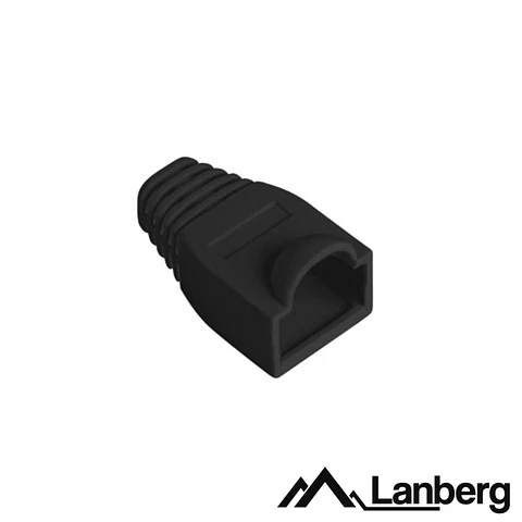 Capa Protectora P/ Conector RJ45 x100 Preto LANBERG
