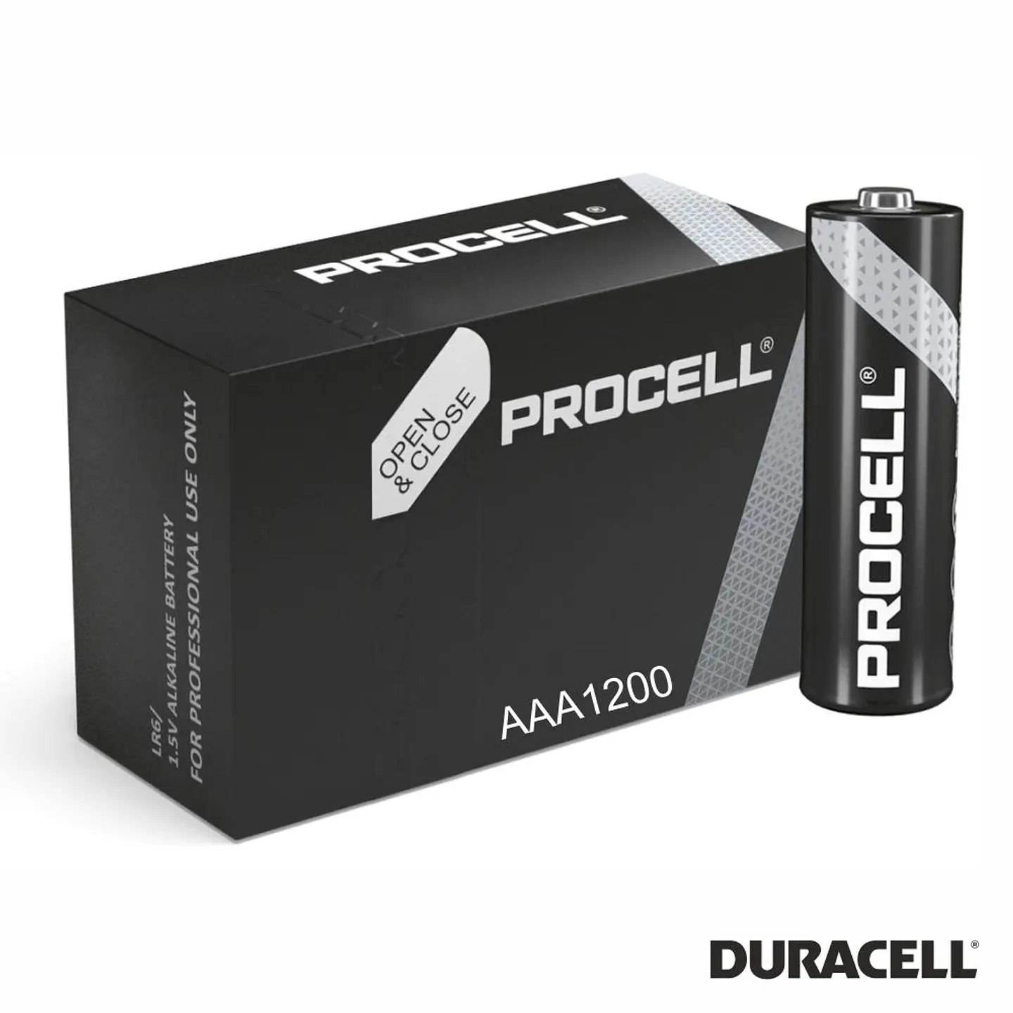 Pilha Alcalina Procell LR03/AAA 1.5V 1200X DURACELL 1