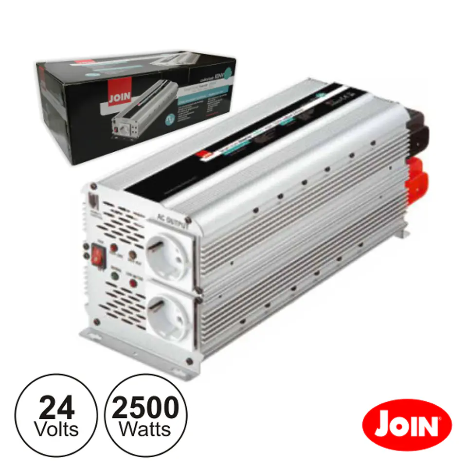 CONVERSOR 24V-230V 2500W Onda Modificada 1