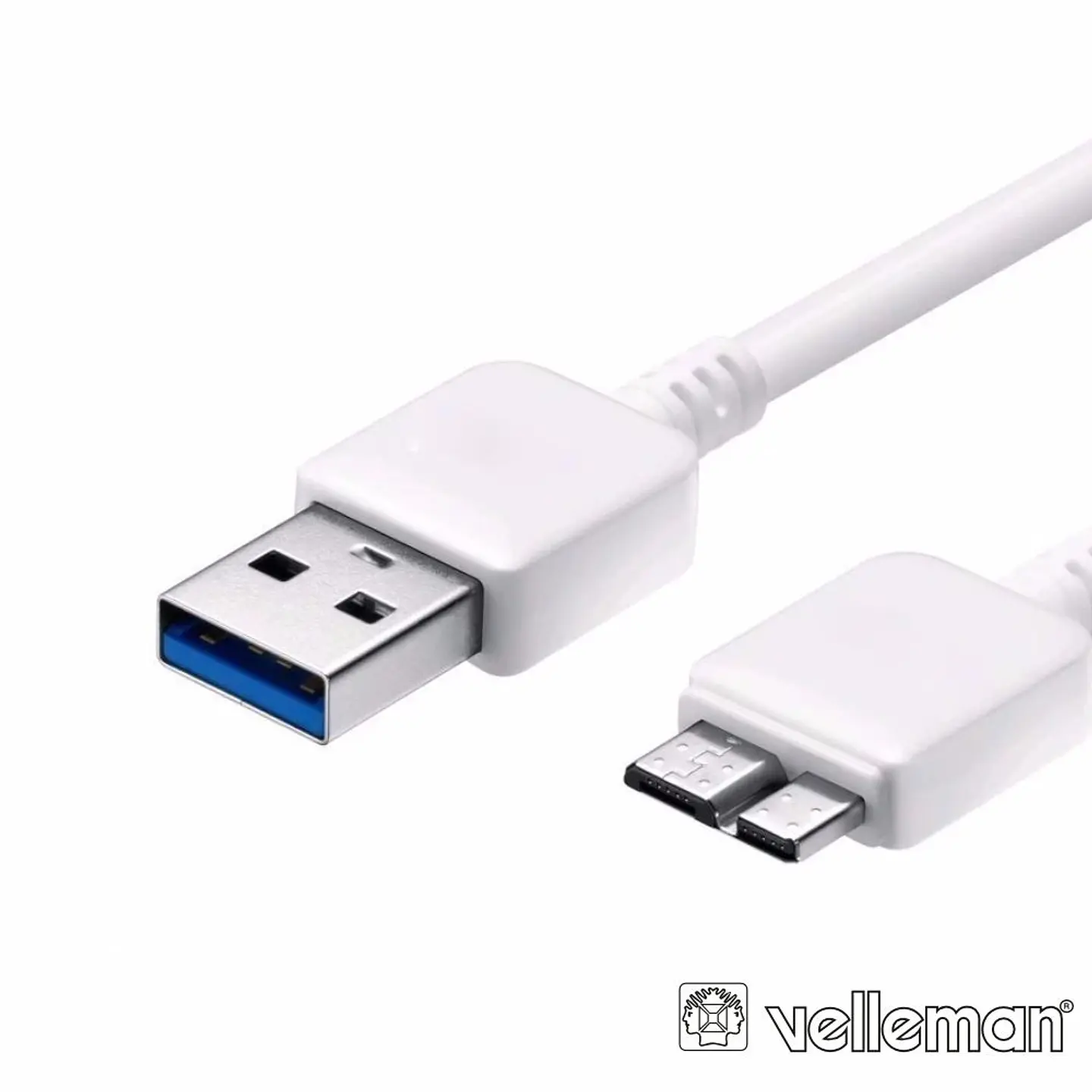 Cabo USB-A 3.0 Macho / Micro USB-B Macho 1m VELLEMAN 1