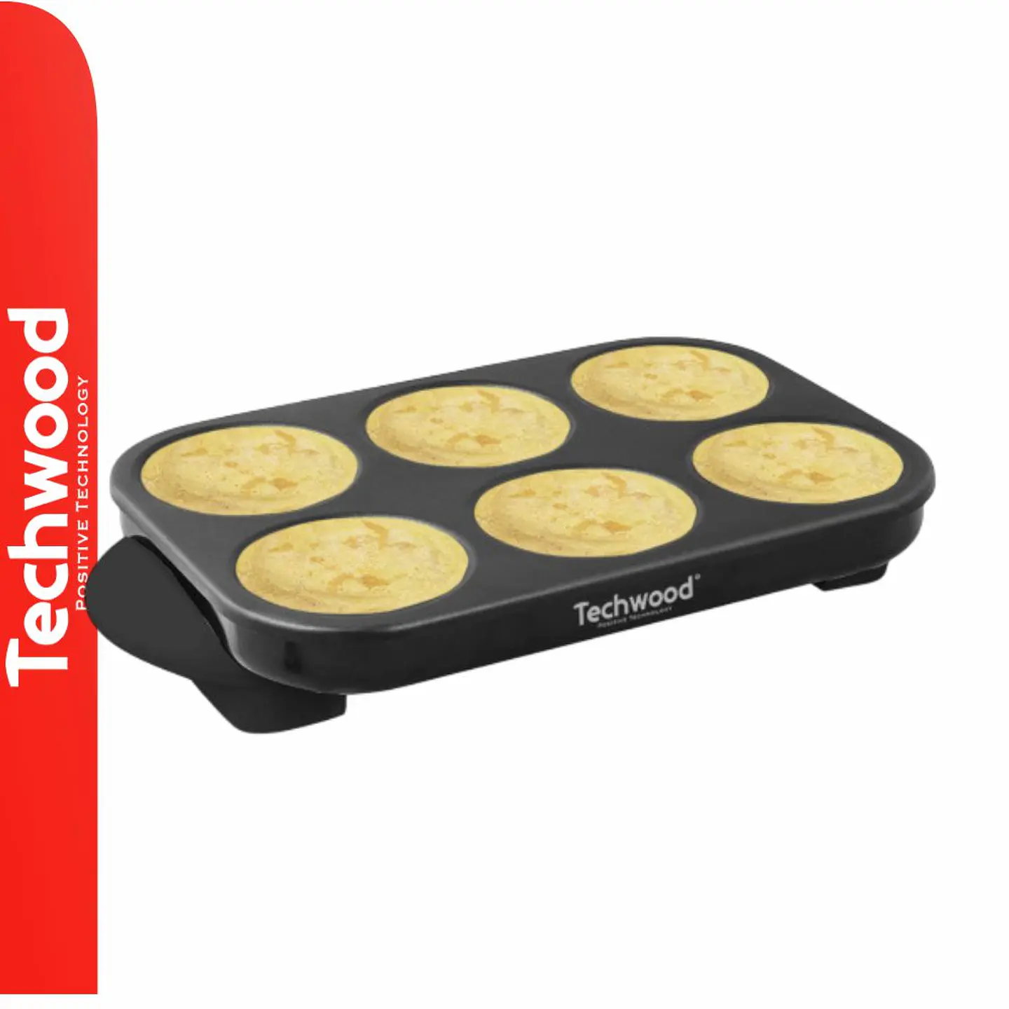 Máquina de Panquecas Elétrica 1500W TECHWOOD 1